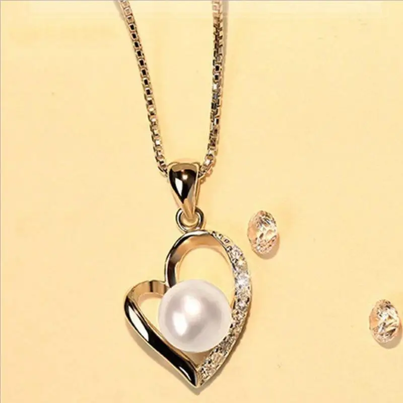 Everoyal Fashion 925 Silver Accessories Female Clavicle Necklace For Girls Bijou Trendy Pearl Pendant Necklace Women Jewelry
Everoyal Fashion 925 Silver Accessories Female Clavicle Necklace For Girls Bijou Trendy Pearl Pendant Necklace Women Jewelry