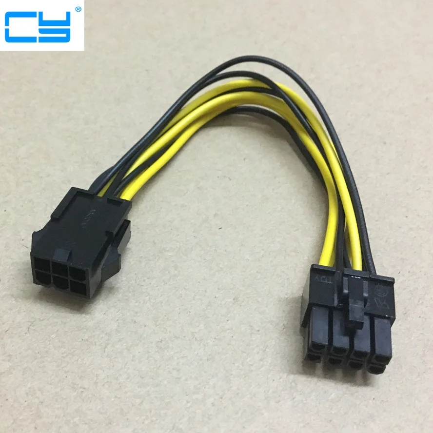 10 шт. Новый 18AWG PCI Express 6 pin до 8 pin Кабель-адаптер питания 6pin до 8pin PCIe кабель
10 шт. Новый 18AWG PCI Express 6 pin до 8 pin Кабель-адаптер питания 6pin до 8pin PCIe кабель