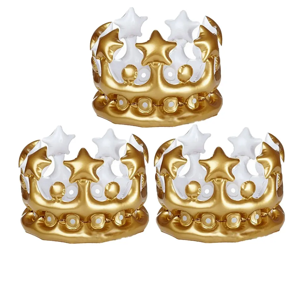 1 pcs Kids Inflatable Birthday Cosplay Birthday Party Stage Hats Crown Tools Inflatable Toys
1 pcs Kids Inflatable Birthday Cosplay Birthday Party Stage Hats Crown Tools Inflatable Toys