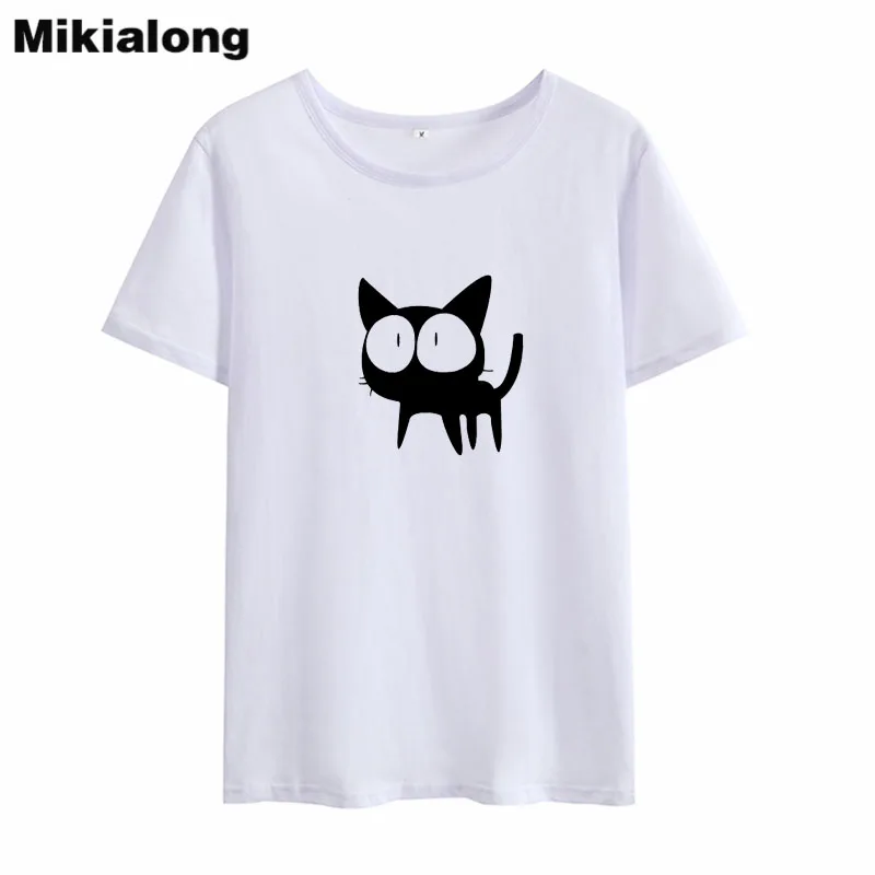 Футболка Mikialong с мультяшным принтом кота, женская летняя Милая футболка в японском стиле Tumblr, женские рубашки, хлопковая Футболка с принтом, ...
Футболка Mikialong с мультяшным принтом кота, женская летняя Милая футболка в японском стиле Tumblr, женские рубашки, хлопковая Футболка с принтом, ...