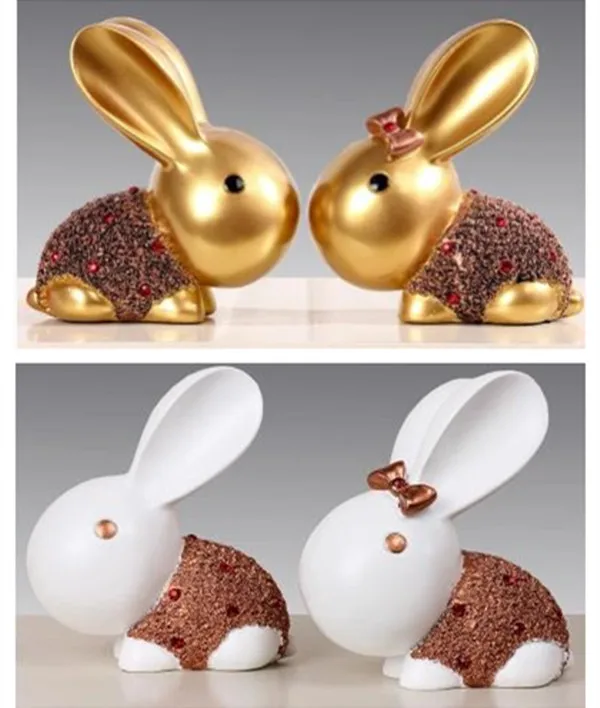 Creative beautiful rabbit animal ornaments, American style home decoration crafts, birthday gifts
Creative beautiful rabbit animal ornaments, American style home decoration crafts, birthday gifts