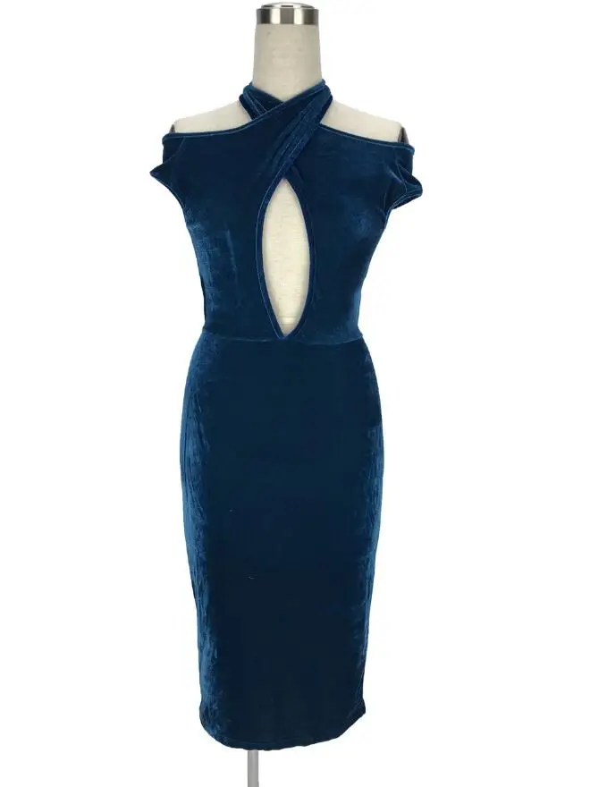 Summer dress sexy club wear women bodycon bandage dress 4 colors halter off the shoulder sheath velvet clothing party dress X47
Summer dress sexy club wear women bodycon bandage dress 4 colors halter off the shoulder sheath velvet clothing party dress X47