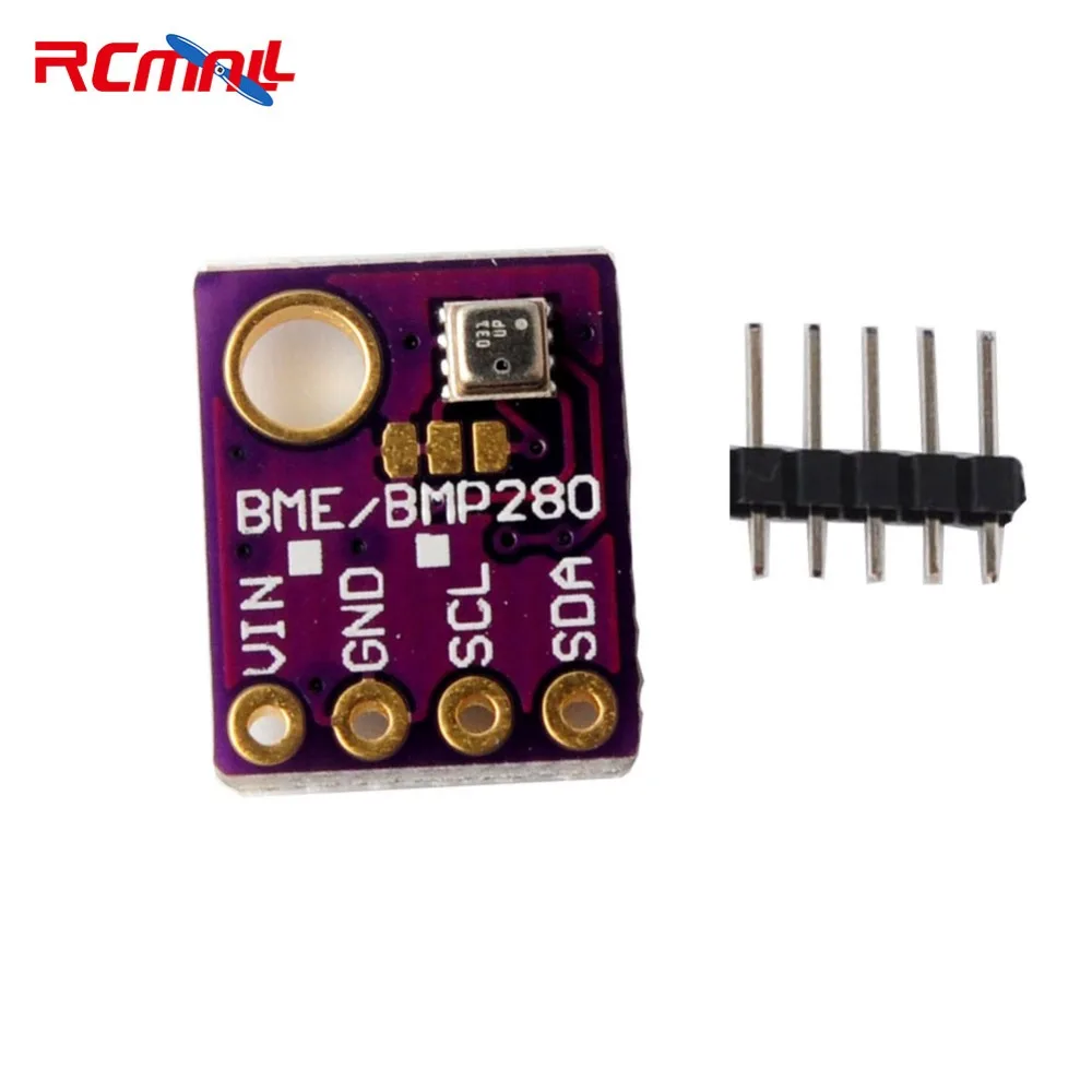 RCmall BME280 Pressure Humidity Temperature Barometric Pressure Altitude Sensor Module with IIC I2C for Arduino ESP32 DEVKIT
RCmall BME280 Pressure Humidity Temperature Barometric Pressure Altitude Sensor Module with IIC I2C for Arduino ESP32 DEVKIT