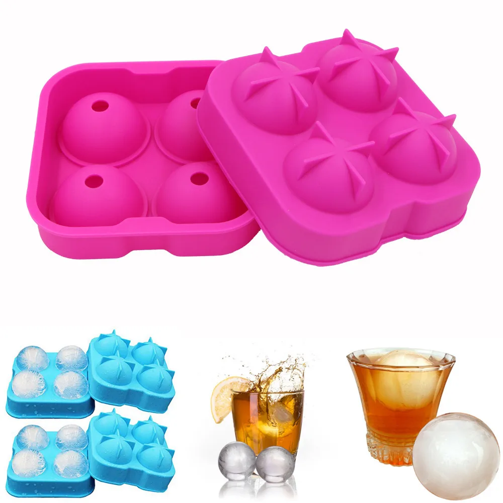 Dia 4.5CM Silicone Ice Cube Maker Flexible Freeze Whiskey Ice Moldes De Silicona Sphere Round Ice Ball Mold Ice Tray Party Bar
Dia 4.5CM Silicone Ice Cube Maker Flexible Freeze Whiskey Ice Moldes De Silicona Sphere Round Ice Ball Mold Ice Tray Party Bar