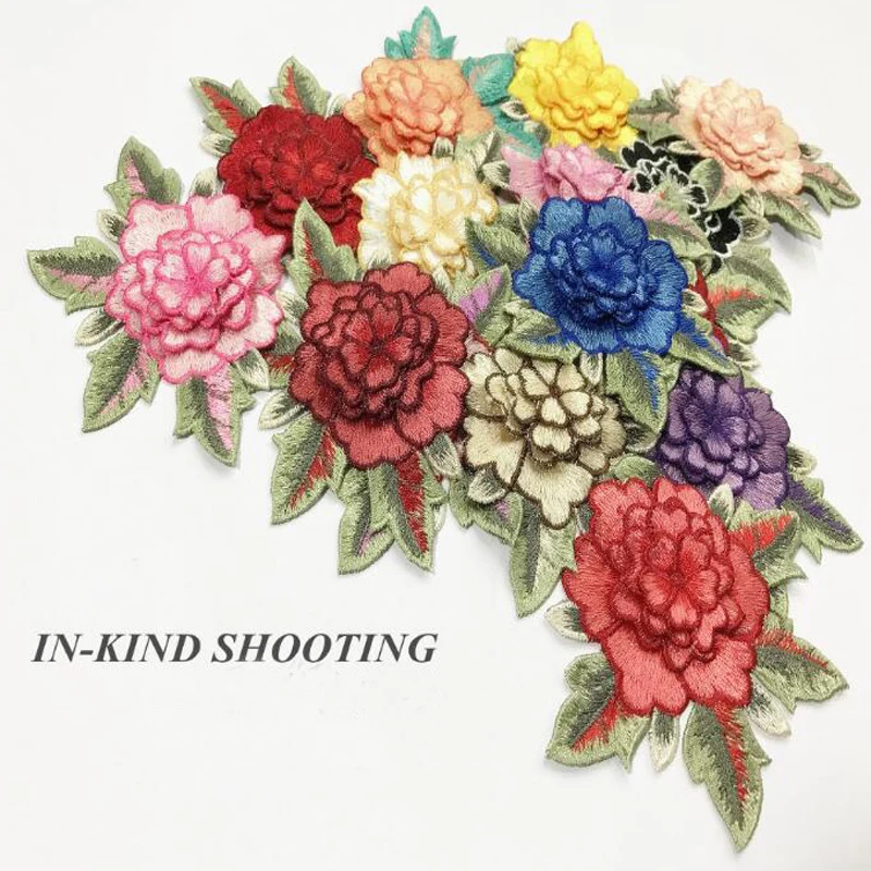 Embroidery Patches For Clothing 1Pcs Mulity Red Flowers Sew On Patches Punk Motif Applique DIY Accessory Clothes Stickers P12
Embroidery Patches For Clothing 1Pcs Mulity Red Flowers Sew On Patches Punk Motif Applique DIY Accessory Clothes Stickers P12