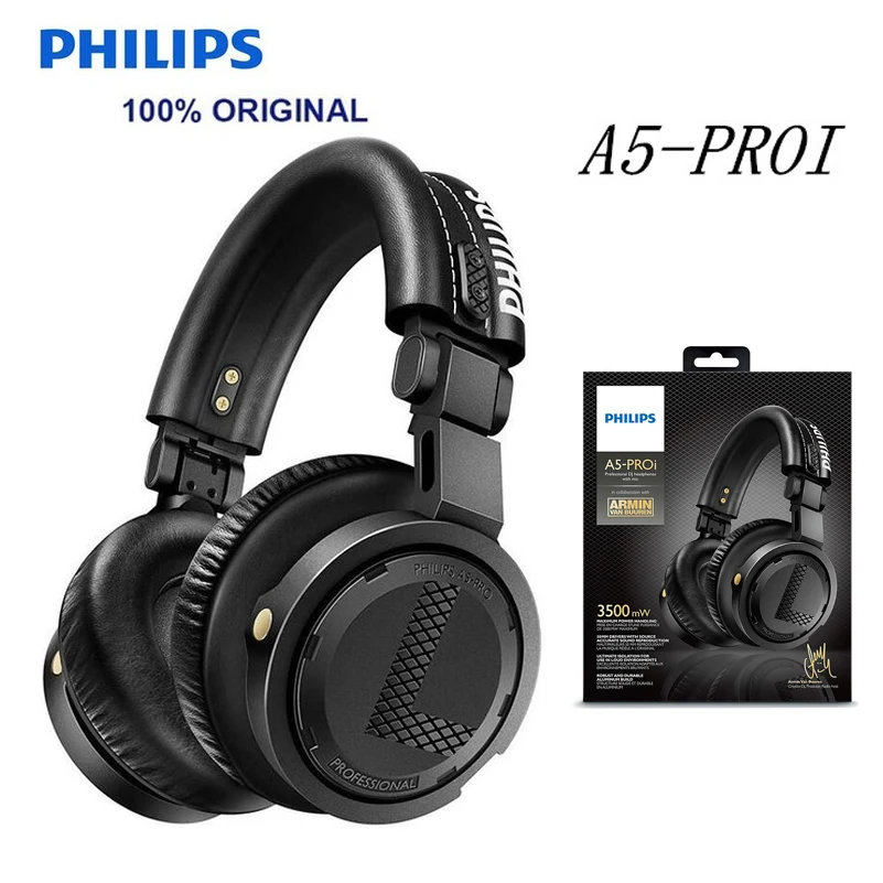 Профессиональная оригинальная A5 PROI гарнитура Philips с головкой для наушников