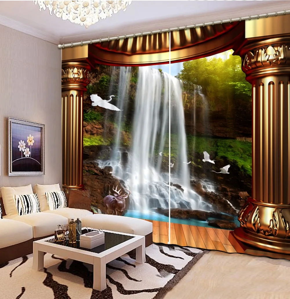 roman curtains Landscape Scenery Beauty Digital Photo Printing Blackout 3D Curtains for Living Room waterfall curtains
roman curtains Landscape Scenery Beauty Digital Photo Printing Blackout 3D Curtains for Living Room waterfall curtains