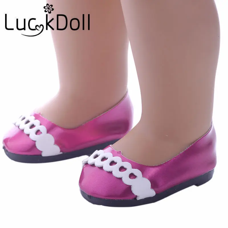 LUCKDOLL однотонная обувь для 18 дюймовых американских кукол аксессуары кукол|for