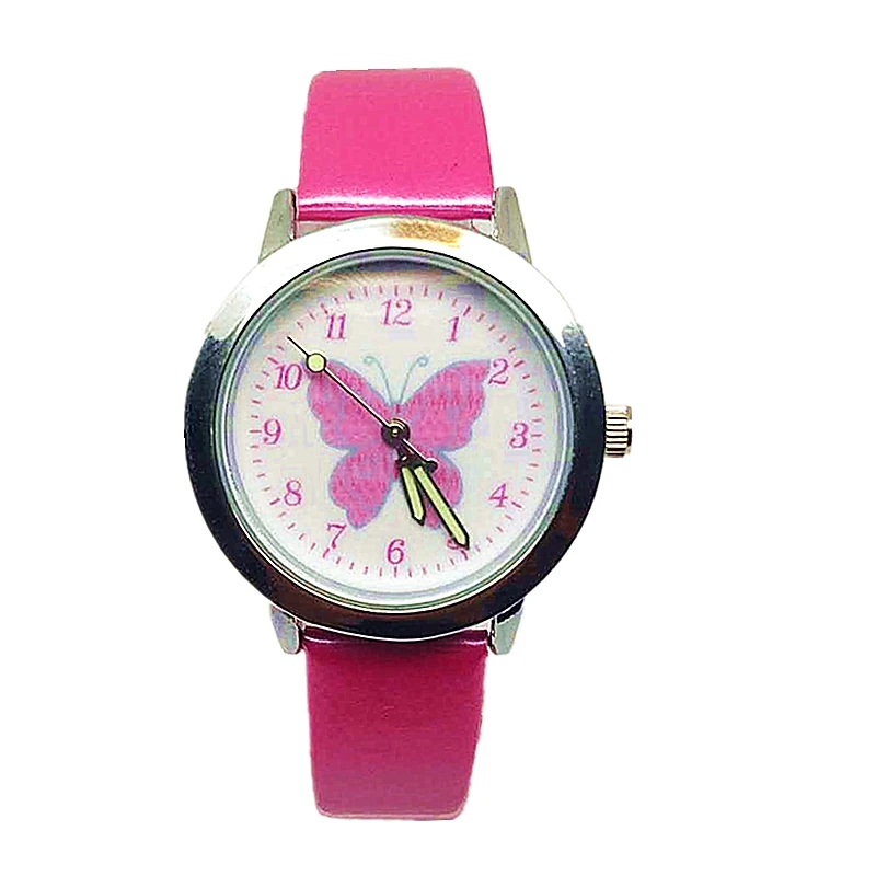 2021Lovely cartoon butterfly children color watchband watch student quartz watch gifts for girls
2021Lovely cartoon butterfly children color watchband watch student quartz watch gifts for girls