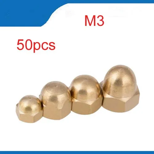 50pcs DIN1587 Acorn Nuts M3 Copper Bronze Brass Cap Nut Acorn Dome Head Hex Nuts M3
50pcs DIN1587 Acorn Nuts M3 Copper Bronze Brass Cap Nut Acorn Dome Head Hex Nuts M3