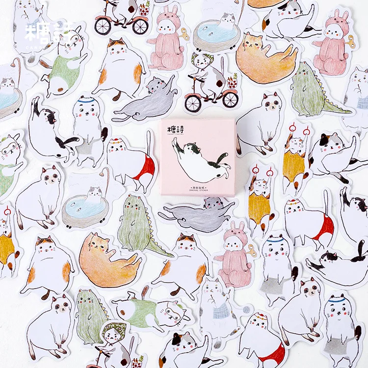 AAGU 45PCS/Lot Cute Cat Box Package Stickers Scrapbooking Decorative Bullet Journal Sticker Pack DIY Chrismtas Paper Stickers
AAGU 45PCS/Lot Cute Cat Box Package Stickers Scrapbooking Decorative Bullet Journal Sticker Pack DIY Chrismtas Paper Stickers