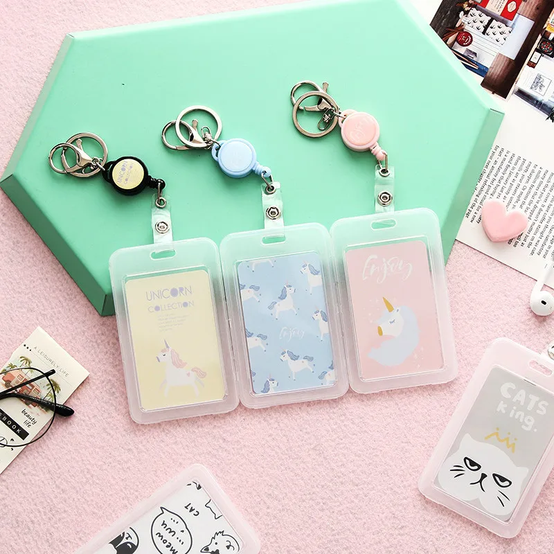 1Pcs Plastic Card Case Holder Bank Credit Card Holders Card Bus ID Holders Identity Badge with Retractable Reel
1Pcs Plastic Card Case Holder Bank Credit Card Holders Card Bus ID Holders Identity Badge with Retractable Reel