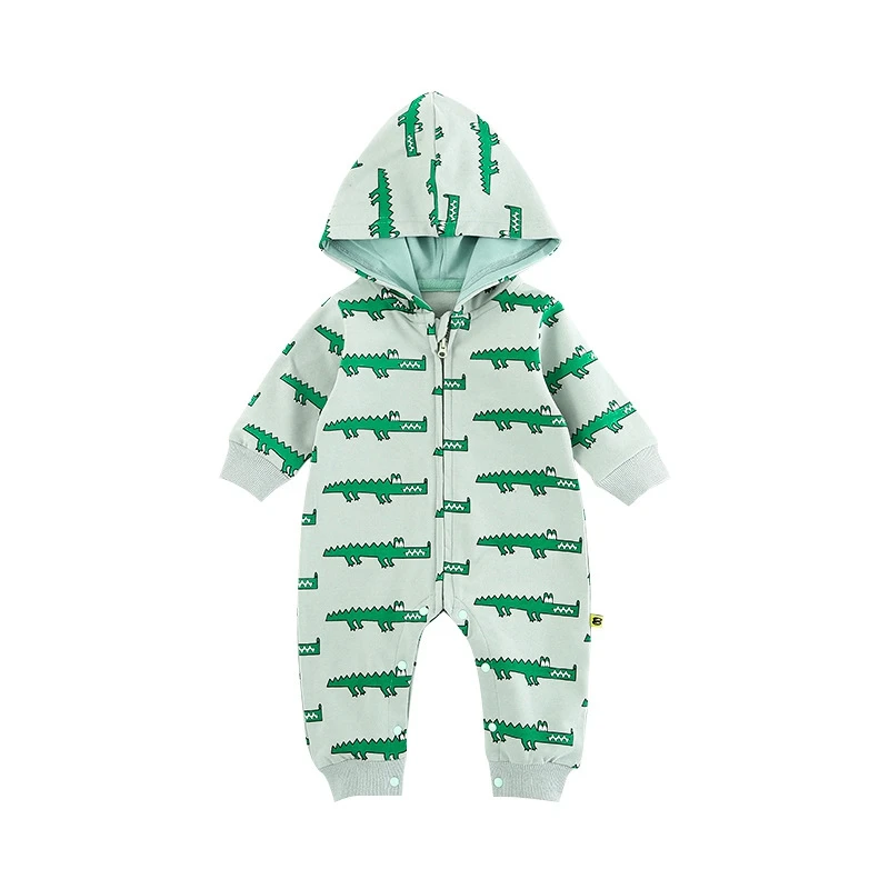 Newborn Kids Baby Boy Animals Hooded Romper Playsuit Clothes Fashion Babies Cotton Rompers Green Long Sleeve Bebes Jumpsuit
Newborn Kids Baby Boy Animals Hooded Romper Playsuit Clothes Fashion Babies Cotton Rompers Green Long Sleeve Bebes Jumpsuit
