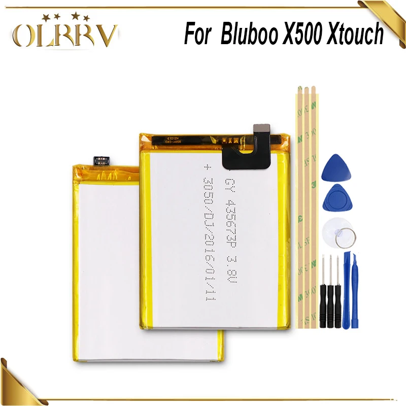 Аккумуляторная батарея OLRRV 3050 мАч для телефона Bluboo X500 Xtouch, высокое качество, фотоаккумулятор + Инструменты
Аккумуляторная батарея OLRRV 3050 мАч для телефона Bluboo X500 Xtouch, высокое качество, фотоаккумулятор + Инструменты