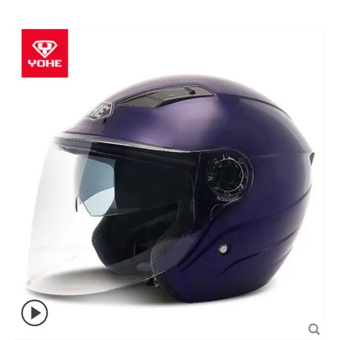 2019 Summer New YOHE Double lens Motorcyce Helmet YH837A Half Face Motorbike Helmets made of ABS PC Visor Lens size M L XL XXL
2019 Summer New YOHE Double lens Motorcyce Helmet YH837A Half Face Motorbike Helmets made of ABS PC Visor Lens size M L XL XXL