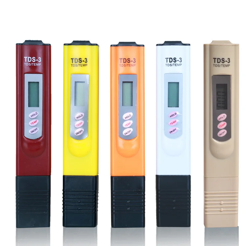 Digital TDS Meter Tester Filter Measuring Water Quality Purity Tester Testing Tool 0-9990 PPM LCD Temperature Testing Pen
Digital TDS Meter Tester Filter Measuring Water Quality Purity Tester Testing Tool 0-9990 PPM LCD Temperature Testing Pen