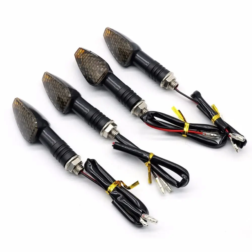 2 Pair Universal Motorcycle LED Turn Signal Light Moto Clignotant Direction Indicator Blinker Triangle Lamp Accessories
2 Pair Universal Motorcycle LED Turn Signal Light Moto Clignotant Direction Indicator Blinker Triangle Lamp Accessories