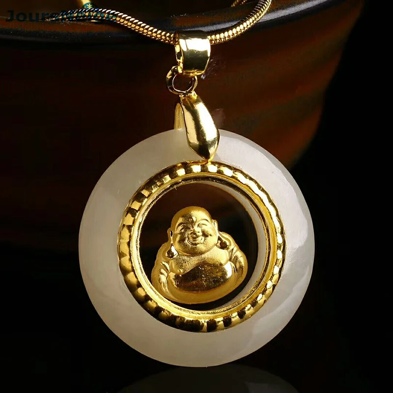 Wholesale Natural Stone Pendants Plate Gold Laughing Buddha Pendant free rope Necklace for Women Men Fashion Jewelry JoursNeige
Wholesale Natural Stone Pendants Plate Gold Laughing Buddha Pendant free rope Necklace for Women Men Fashion Jewelry JoursNeige