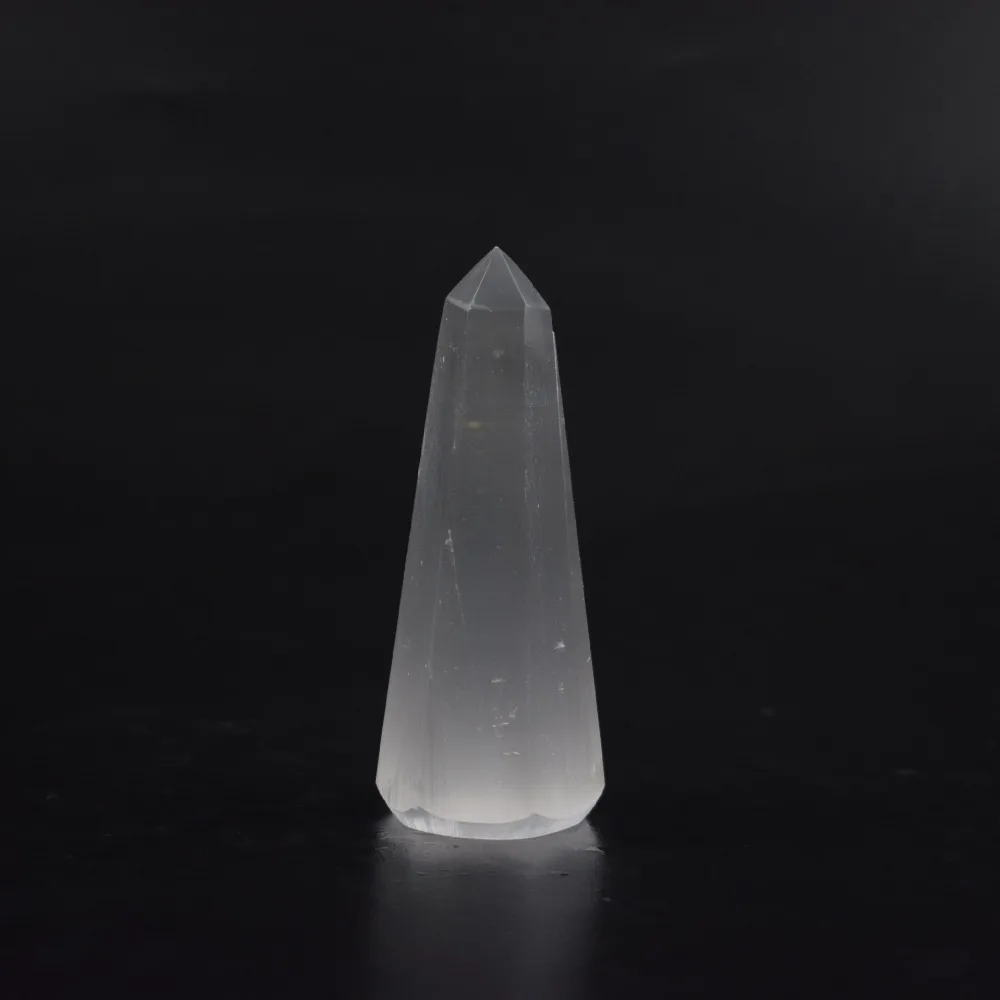 1pcs Natural Selenite Crystal stone spire Quartz Mineral Healing purifying air Fraueneis Stones And Minerals Specimen
1pcs Natural Selenite Crystal stone spire Quartz Mineral Healing purifying air Fraueneis Stones And Minerals Specimen