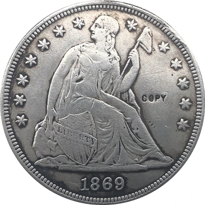Копия монеты на 1869 человек |