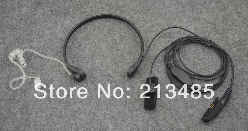 Throat Vibration Air-Tube Acoustic Headset with Finger-control PTT for Motorola GP344 GP388 GP328Plus GL200 EX500 EX600XLS
Throat Vibration Air-Tube Acoustic Headset with Finger-control PTT for Motorola GP344 GP388 GP328Plus GL200 EX500 EX600XLS