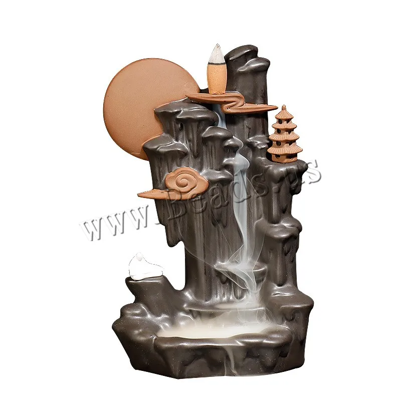 Backflow Incense Burner Lofty Mountains And Flowing Water Incense Holder Smoke Waterfall Ceramic Incense Censer Home Decor
Backflow Incense Burner Lofty Mountains And Flowing Water Incense Holder Smoke Waterfall Ceramic Incense Censer Home Decor