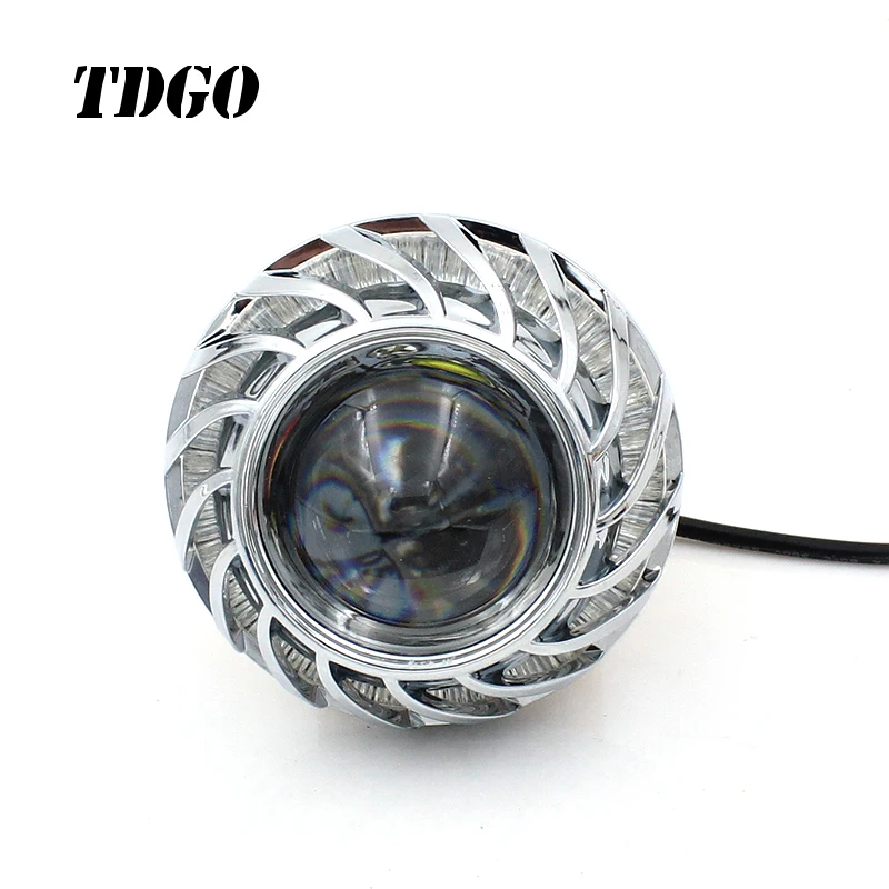 Светодиодный светильник TDGO для мотоцикла 12 80 в 1200LMW вспомогательный скутеров