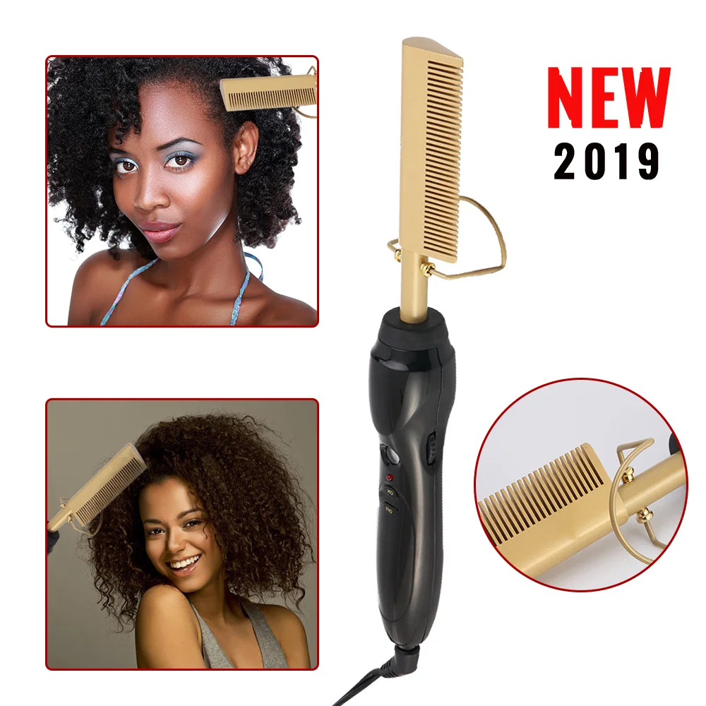 Electric Comb Straightener wand Hair Curling Irons Hot Straightening Electric Comb Titanium Alloy hair curler Comb Massage comb
Electric Comb Straightener wand Hair Curling Irons Hot Straightening Electric Comb Titanium Alloy hair curler Comb Massage comb