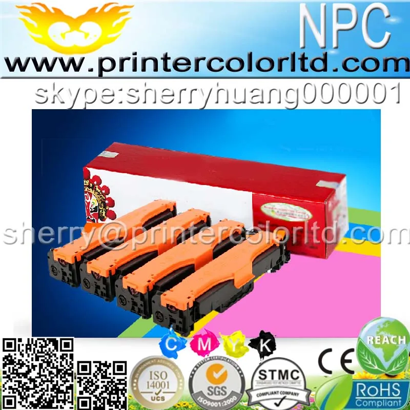 Совместимо для HP 130A CF350A CF351A CF352A CF353A Цветной Тонер картридж Color LaserJet Pro МФУ M176n M177fw