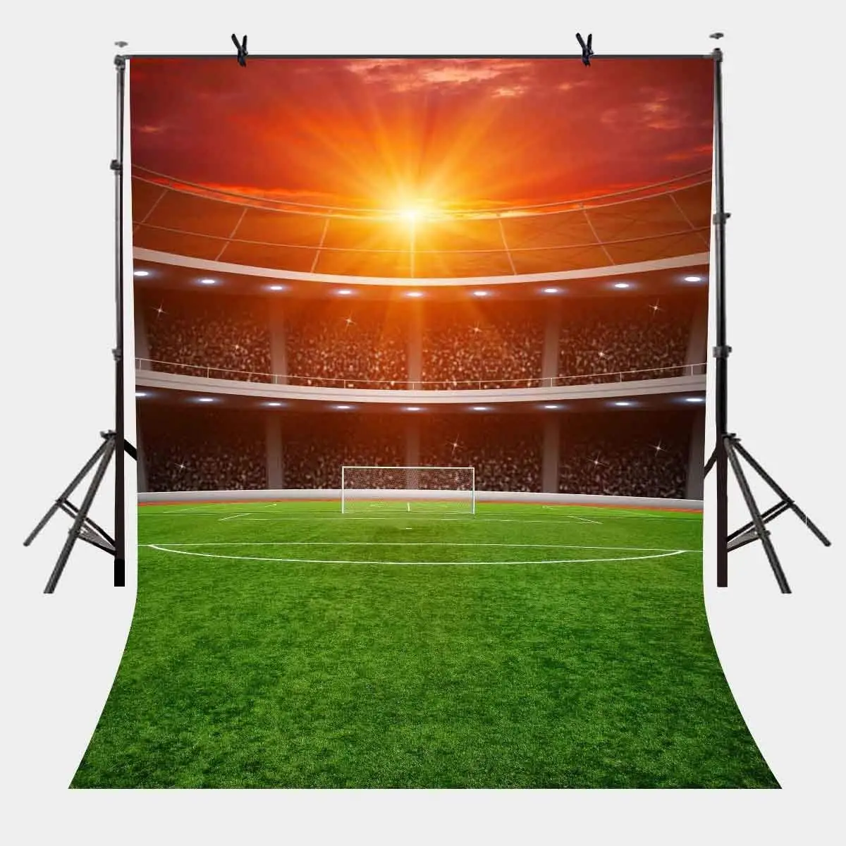 150x220cm Football Field Backdrop Sunshine Bustling Football Field Photography Background for Camera Photo Props
150x220cm Football Field Backdrop Sunshine Bustling Football Field Photography Background for Camera Photo Props