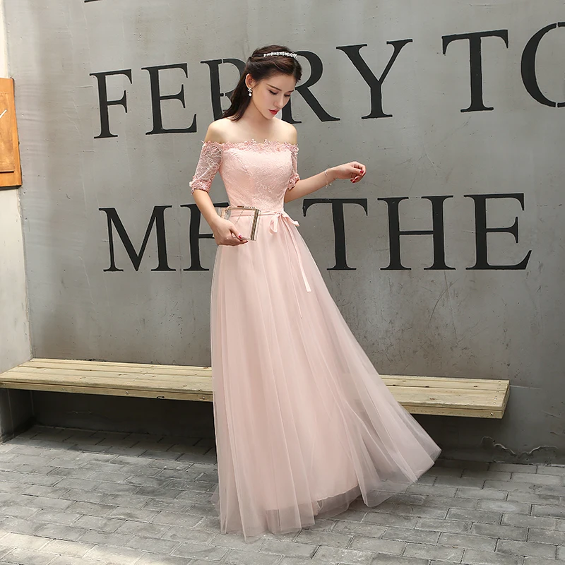 U-SWEAR 2020 New Arrival Women Bridesmaid Dresses Boat Neck Off the Shoulder Short Sleeve Lace Female Chiffon Bridesmaid Dress
U-SWEAR 2020 New Arrival Women Bridesmaid Dresses Boat Neck Off the Shoulder Short Sleeve Lace Female Chiffon Bridesmaid Dress