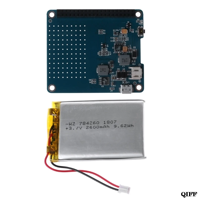 Drop Ship&Wholesale UPS HAT Board Module 2500mAh Lithium Battery For Raspberry Pi 3 Model B/Pi 2B/B+/A+ APR28
Drop Ship&Wholesale UPS HAT Board Module 2500mAh Lithium Battery For Raspberry Pi 3 Model B/Pi 2B/B+/A+ APR28
