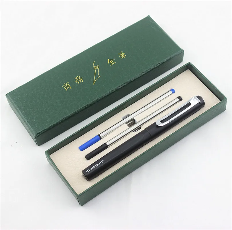 Ручка-роллер Jinhao 599, роскошный подарочный набор для студентов, шариковая ручка, черные металлические шариковые ручки и Подарочная коробка 0,7...
Ручка-роллер Jinhao 599, роскошный подарочный набор для студентов, шариковая ручка, черные металлические шариковые ручки и Подарочная коробка 0,7...