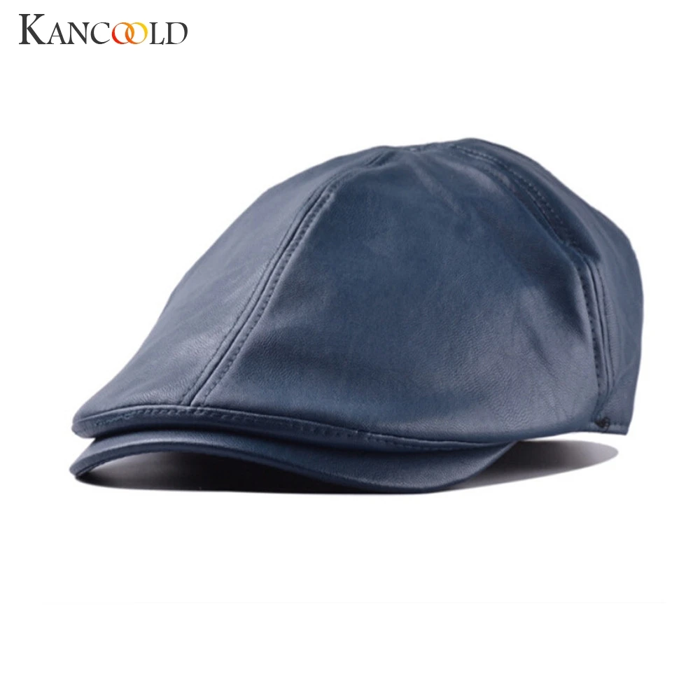 KANCOOLD Hat Mens Women high quality fashion Vintage Leather Beret Cap Peaked Hat Newsboy Sunscreen hat Men 2018NOV15
KANCOOLD Hat Mens Women high quality fashion Vintage Leather Beret Cap Peaked Hat Newsboy Sunscreen hat Men 2018NOV15