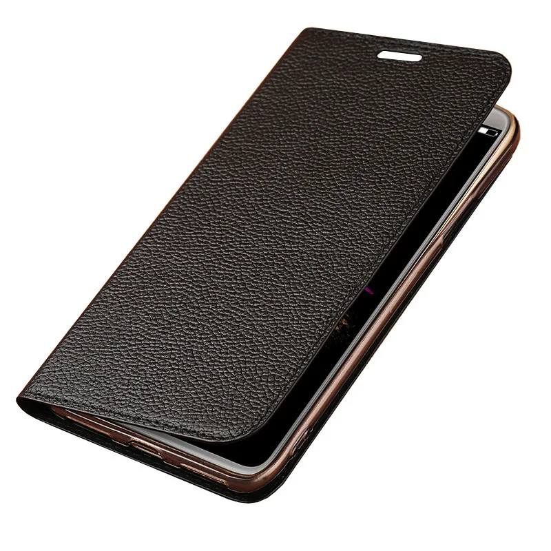 JUNDONG Genuine Leather Flip Case For iPhone 8 X Litchi Texture Suction cup Phone Cover For iPhone 6 6S 7 Plus Cases
JUNDONG Genuine Leather Flip Case For iPhone 8 X Litchi Texture Suction cup Phone Cover For iPhone 6 6S 7 Plus Cases