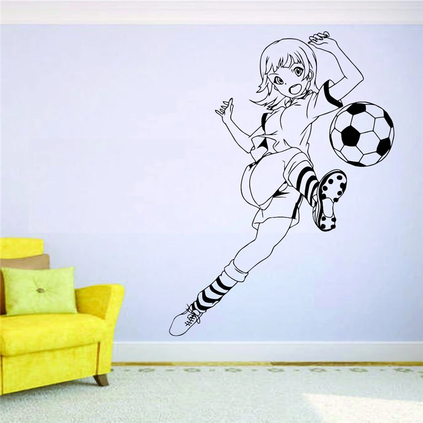 Soccer Wall Mural Vinyl Decal Sticker Decor Girl Sport Football Player Team quote Art Decor Home Decor Room Decals D262
Soccer Wall Mural Vinyl Decal Sticker Decor Girl Sport Football Player Team quote Art Decor Home Decor Room Decals D262