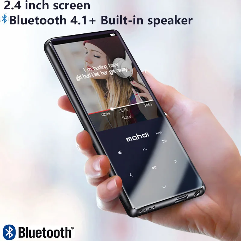 Оригинальный HIFI MP4 музыкальный плеер Ультратонкий mp4 с динамиками без потерь