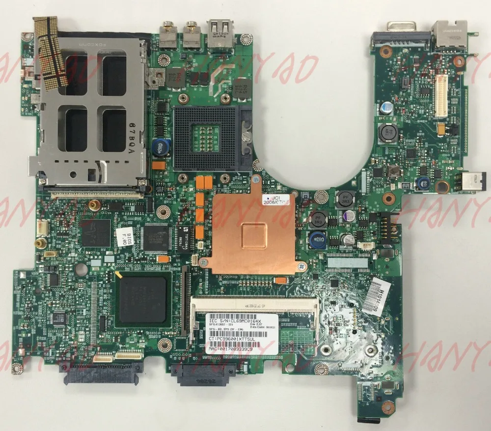 Материнская плата для ноутбука hp nx6310, ddr2 413667-001 6050a2035001-mb-a05, 100% ТЕСТ ОК
Материнская плата для ноутбука hp nx6310, ddr2 413667-001 6050a2035001-mb-a05, 100% ТЕСТ ОК
