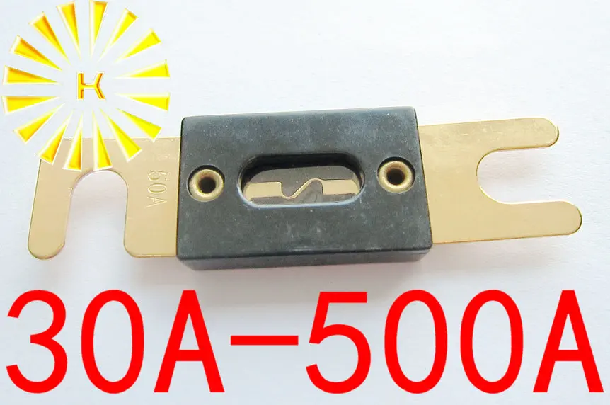 Бесплатная доставка 10 шт. 30A 40A 50A 60A 70A 80A 100A 200A 300A 400A 500A 32В Черный автомобильный