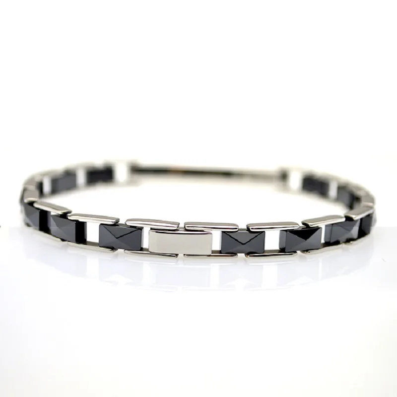 2015 Healthy Jewelry High-tec Ceramic Anti-allergic 316L Stainless Steel Bracelet For Men Gift for your Lover Friends CE011B
2015 Healthy Jewelry High-tec Ceramic Anti-allergic 316L Stainless Steel Bracelet For Men Gift for your Lover Friends CE011B
