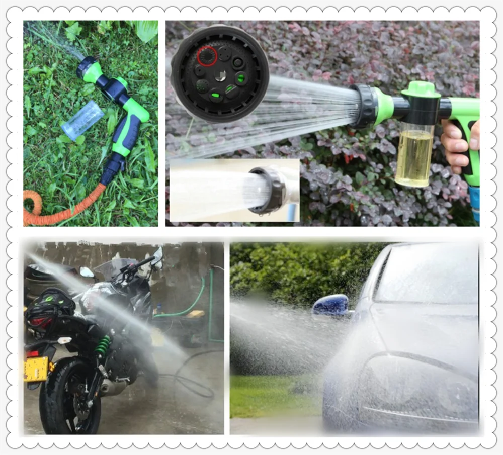 Car motorcycle foam water gun high pressure cleaning spray for BMW E34 F10 F20 E92 E38 E91 E53 E70 X5 M M3
Car motorcycle foam water gun high pressure cleaning spray for BMW E34 F10 F20 E92 E38 E91 E53 E70 X5 M M3