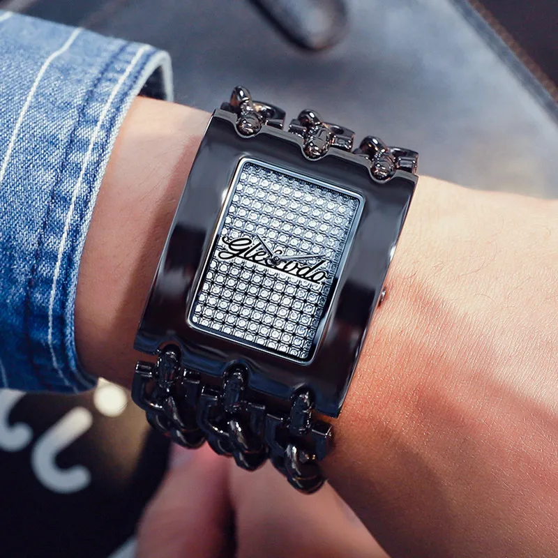 NEW G&D Women's Watches Black Quartz Wristwatches Luxury Rhinestone Bracelet Watch Ladies Relojes Mujer Lover Watches Clock Gift
NEW G&D Women's Watches Black Quartz Wristwatches Luxury Rhinestone Bracelet Watch Ladies Relojes Mujer Lover Watches Clock Gift