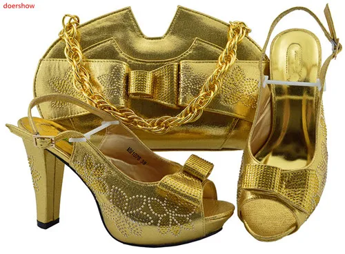 doershow 2019 New come gold Color Italian Shoes with Matching Bags Nigerian Women Party Shoes and Bag Set Shoe and Bag!HLN1-10
doershow 2019 New come gold Color Italian Shoes with Matching Bags Nigerian Women Party Shoes and Bag Set Shoe and Bag!HLN1-10