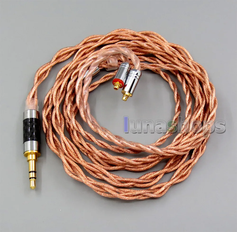 4 core 2.5mm 3.5mm 4.4mm Balanced MMCX Pure 7N OCC 1.5mm Diameter Earphone Cable For SE535 SE846 Se215 Custom 5 BA LN006039
4 core 2.5mm 3.5mm 4.4mm Balanced MMCX Pure 7N OCC 1.5mm Diameter Earphone Cable For SE535 SE846 Se215 Custom 5 BA LN006039