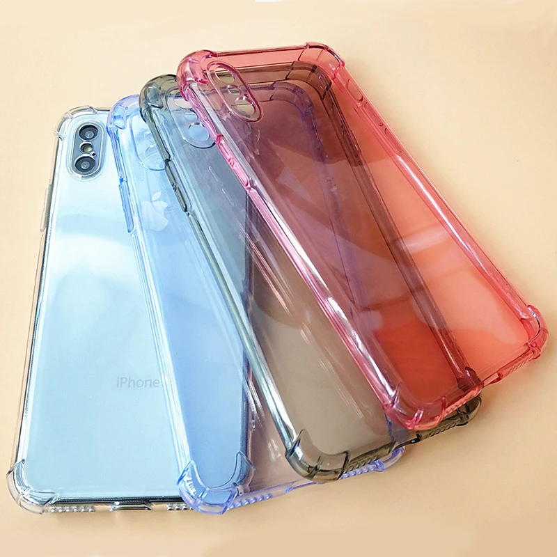 Four-corner airbag Shockproof tpu Phone Case For iPhone 11 Pro Max 8 7 6 6S Plus For X XS XR XS Max Clear protection Back Cover
Four-corner airbag Shockproof tpu Phone Case For iPhone 11 Pro Max 8 7 6 6S Plus For X XS XR XS Max Clear protection Back Cover