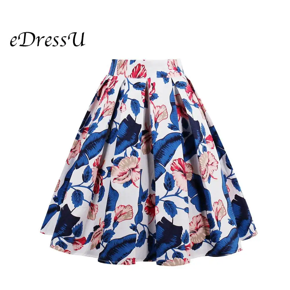 eDressU 11 Colors Print Summer Skirt Chic Midi Skirt Vintage Casual Office Wear Beach Vocation Daily Christmas Costumes MXN-1392
eDressU 11 Colors Print Summer Skirt Chic Midi Skirt Vintage Casual Office Wear Beach Vocation Daily Christmas Costumes MXN-1392