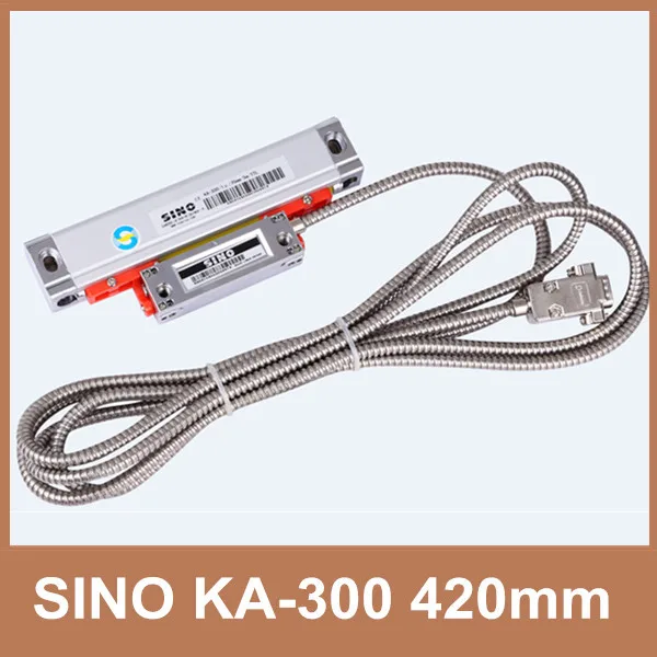 Free Shipping Sino KA-300 Series 5V KA-300 420mm linear scale 0.005mm SINO KA300 420mm displacement sensor for lathe machine
Free Shipping Sino KA-300 Series 5V KA-300 420mm linear scale 0.005mm SINO KA300 420mm displacement sensor for lathe machine
