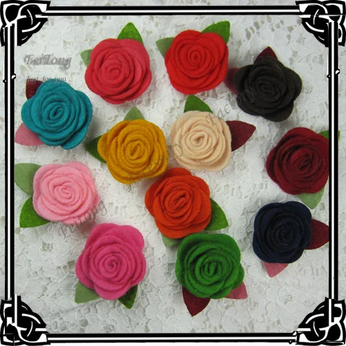 Free shipping!50pcs/lot 3.5CM felt rose flowers wedding flowers can order mixed color
Free shipping!50pcs/lot 3.5CM felt rose flowers wedding flowers can order mixed color