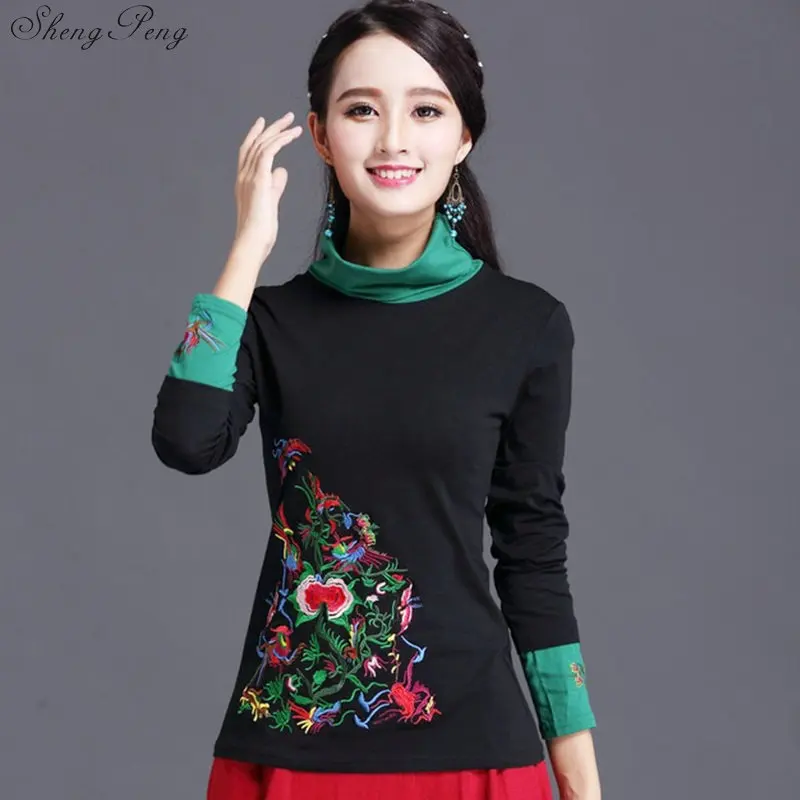 Cheongsam top traditional chinese clothing for women long sleeve national style tops for women's trend vintage fluid Q614
Cheongsam top traditional chinese clothing for women long sleeve national style tops for women's trend vintage fluid Q614