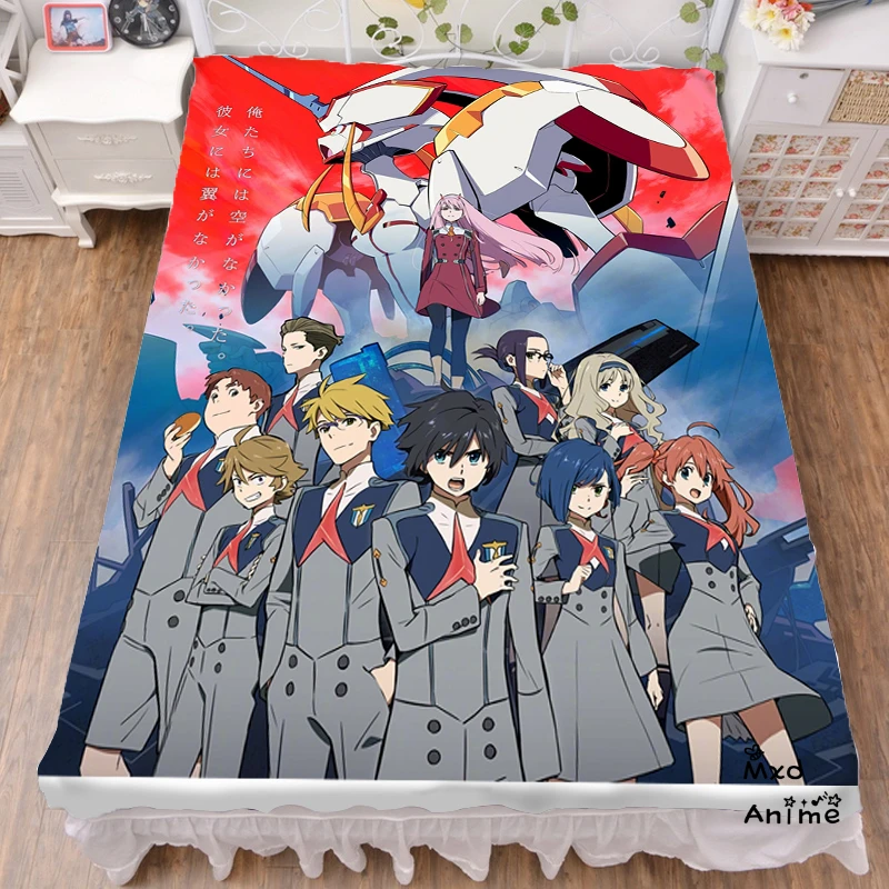 Japanese Anime DARLLING in the FRANXX Zero Two Bed sheet Throw Blanket Bedding Coverlet Flat Sheet 200x150cm
Japanese Anime DARLLING in the FRANXX Zero Two Bed sheet Throw Blanket Bedding Coverlet Flat Sheet 200x150cm